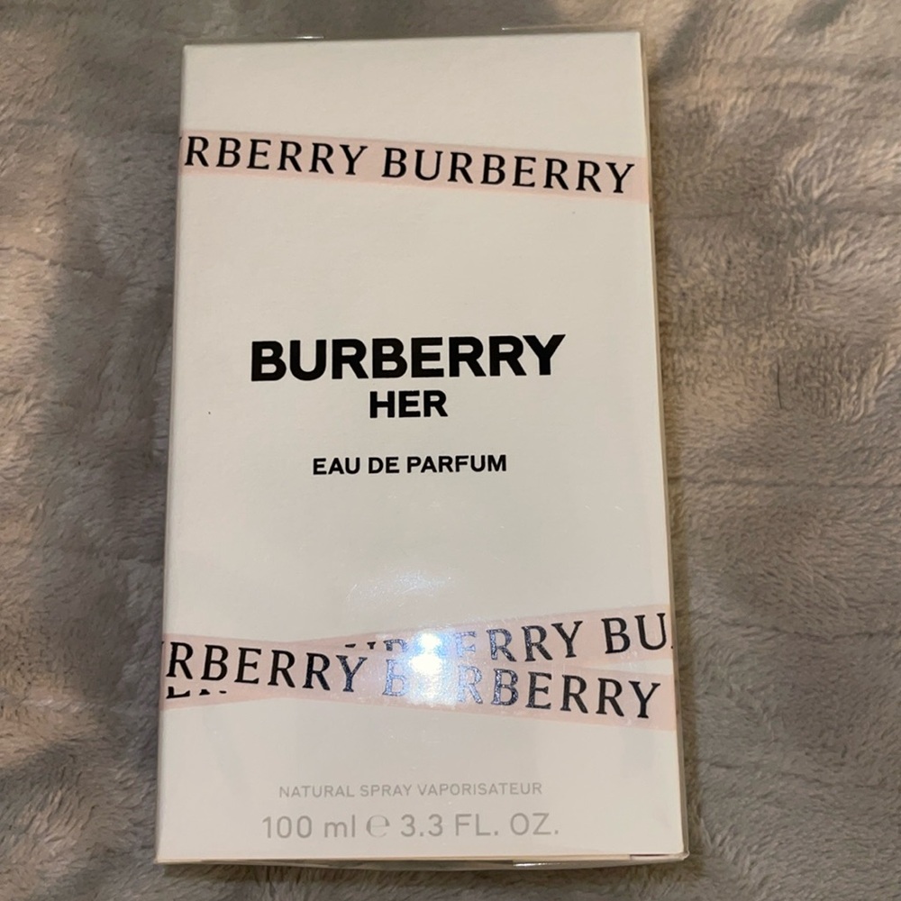 BURBERRY HER eau de pardon 3.3 fl. Oz. New, unopeneded, still in plastic